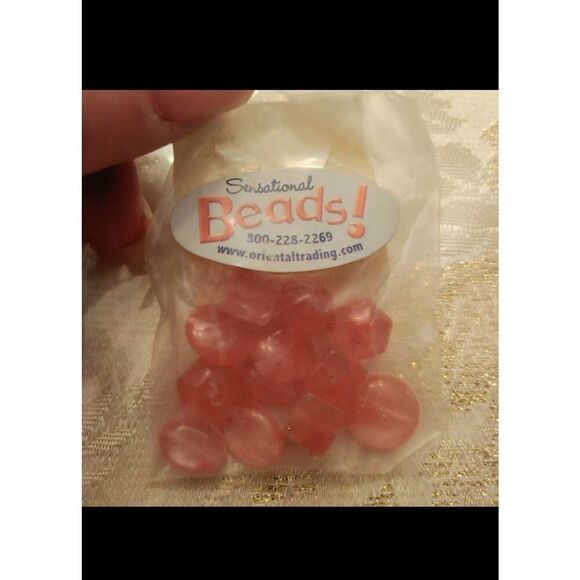 12 pkgs Cherry Quartz Stone Mix of Sizes/Shapes - Picture 5 of 6